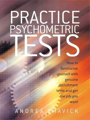 cover image of Practice Psychometric Tests